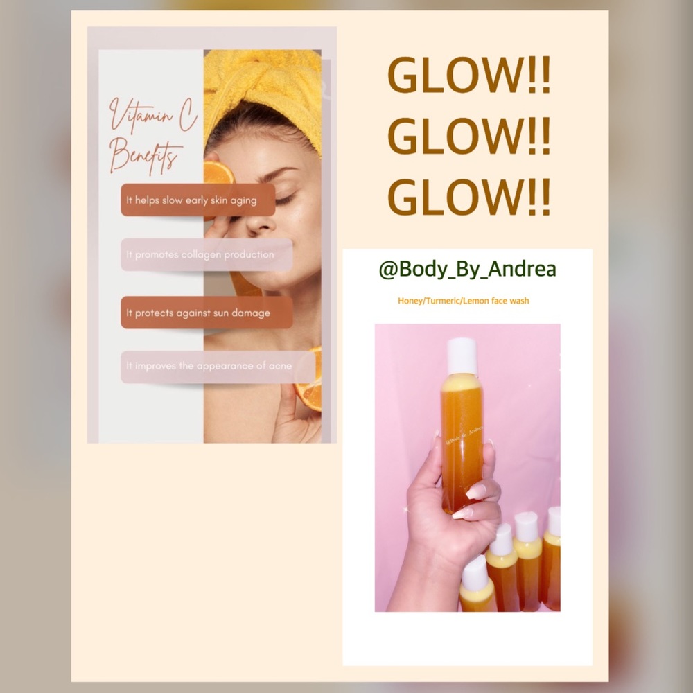🍯TURMERIC🍋FACIAL WASH - Picture 3 of 6